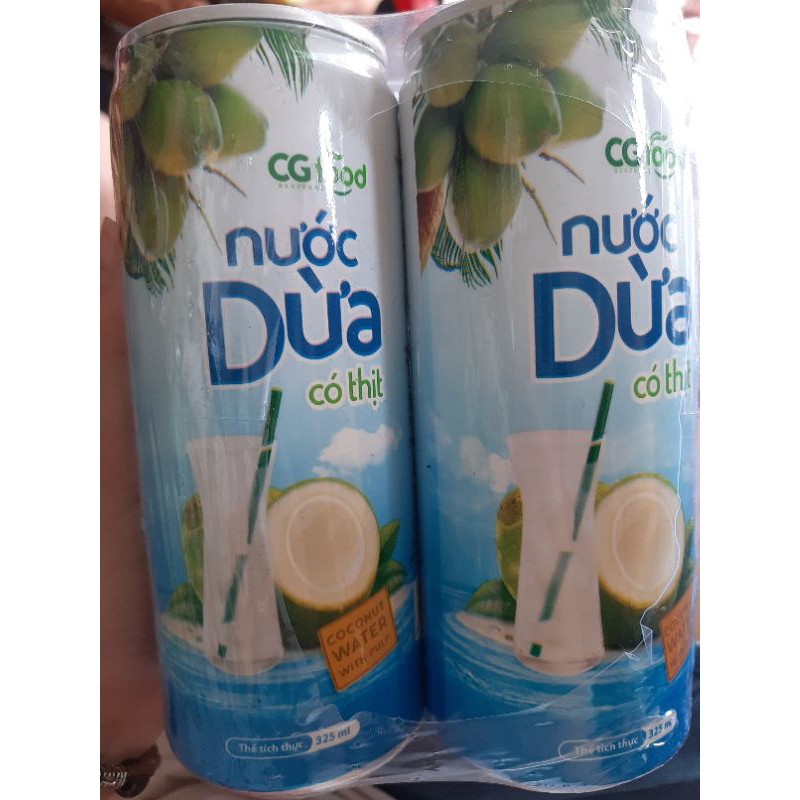 (Bắc Ninh) 1 lon nước dừa 325ml
