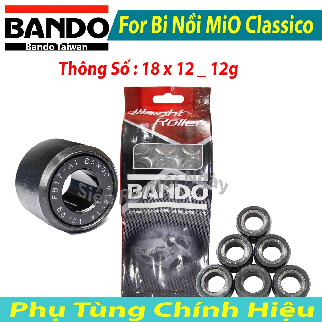 Bộ Bi Nồi Bando Yamaha Mio Classico 18 x 12 x 12g