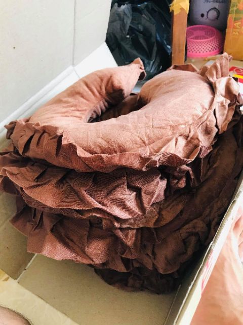 Gối úp mặt vải cao cấp, gối úp mặt làm body, spa, massage