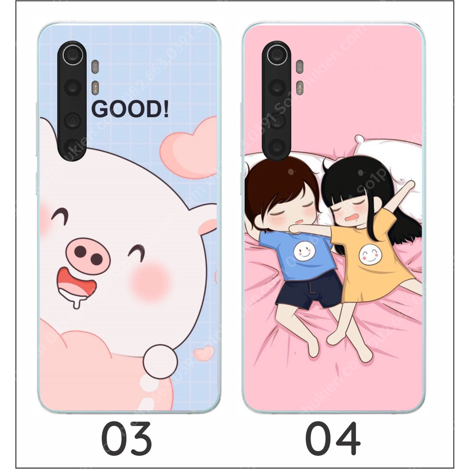 Ốp lưng Xiaomi Mi Note 10 lite dẻo in hình dễ thương ( Phần 1)