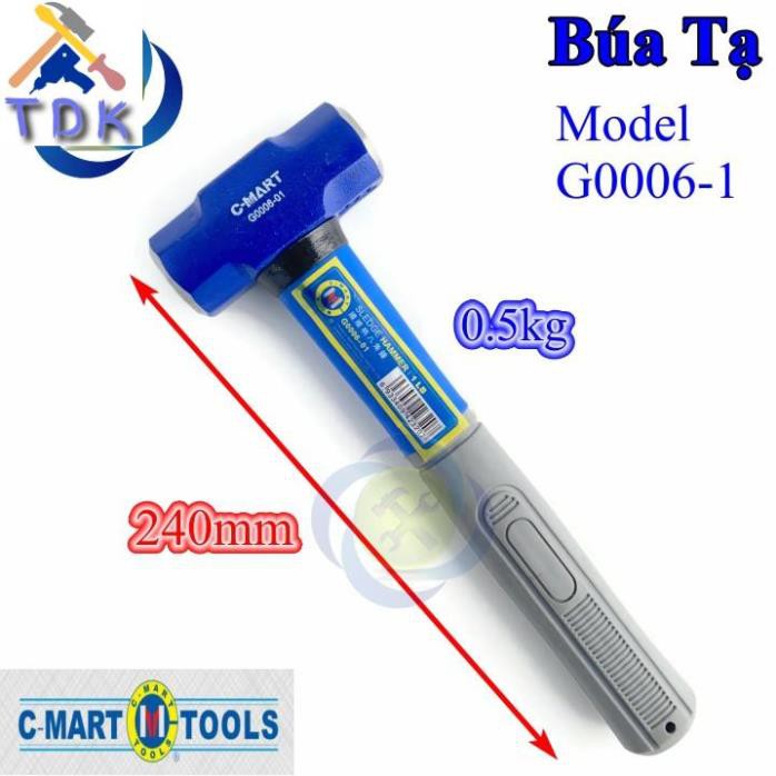 Búa tạ 0.5kg C-Mart G0006-1 (1LB)