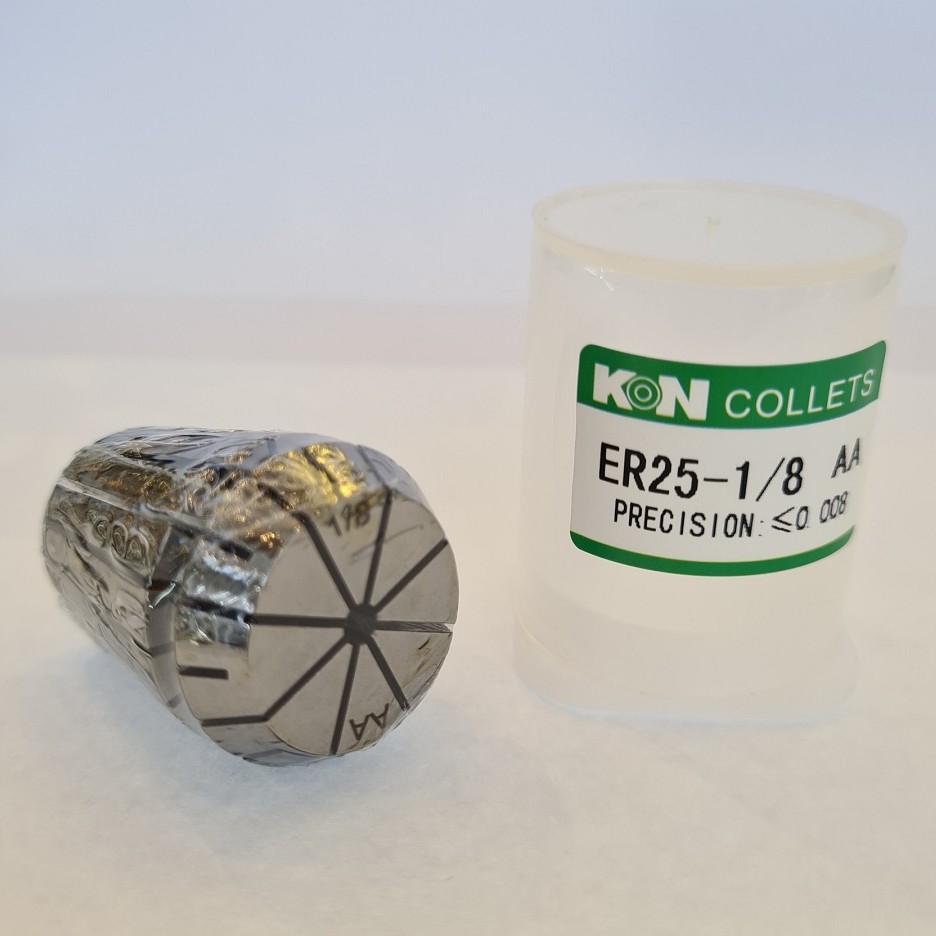 Đầu kẹp Collet ER25 độ chính xác 0.008 hàng chính hãng, chất lượng cao