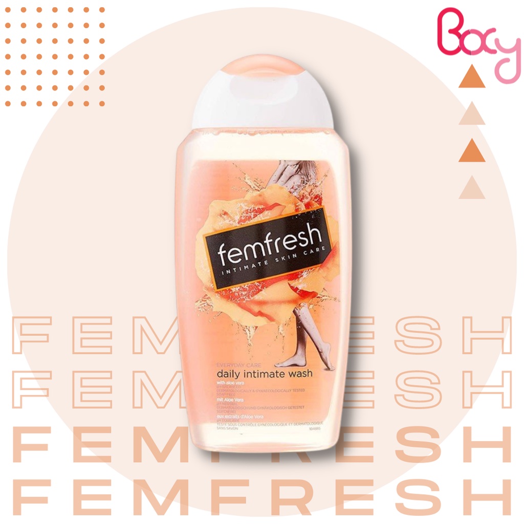 Dung Dịch vệ sinh phụ nữ  Femfresh Daily Intimate Wash Cam 250ml