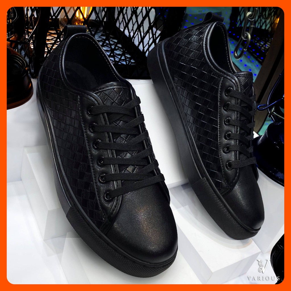 Giày Nam Cao Cấp Phong Cách Thời Trang Trẻ Trung Fashion In Black or White Hot Trend 2021