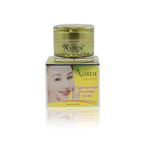 Nairem Collagen – Kem ngừa nám, tàn nhang, đồi mồi 28.5g