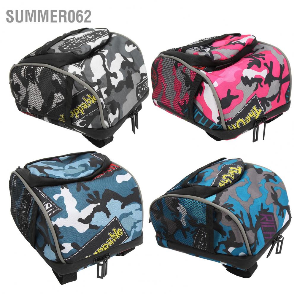 Summer062 Bike Handlebar Bag Multifunctional Cycling Hanging Pouch for Electric Vehicle Bicycle Motorcycle Tricycle Baby Stroller