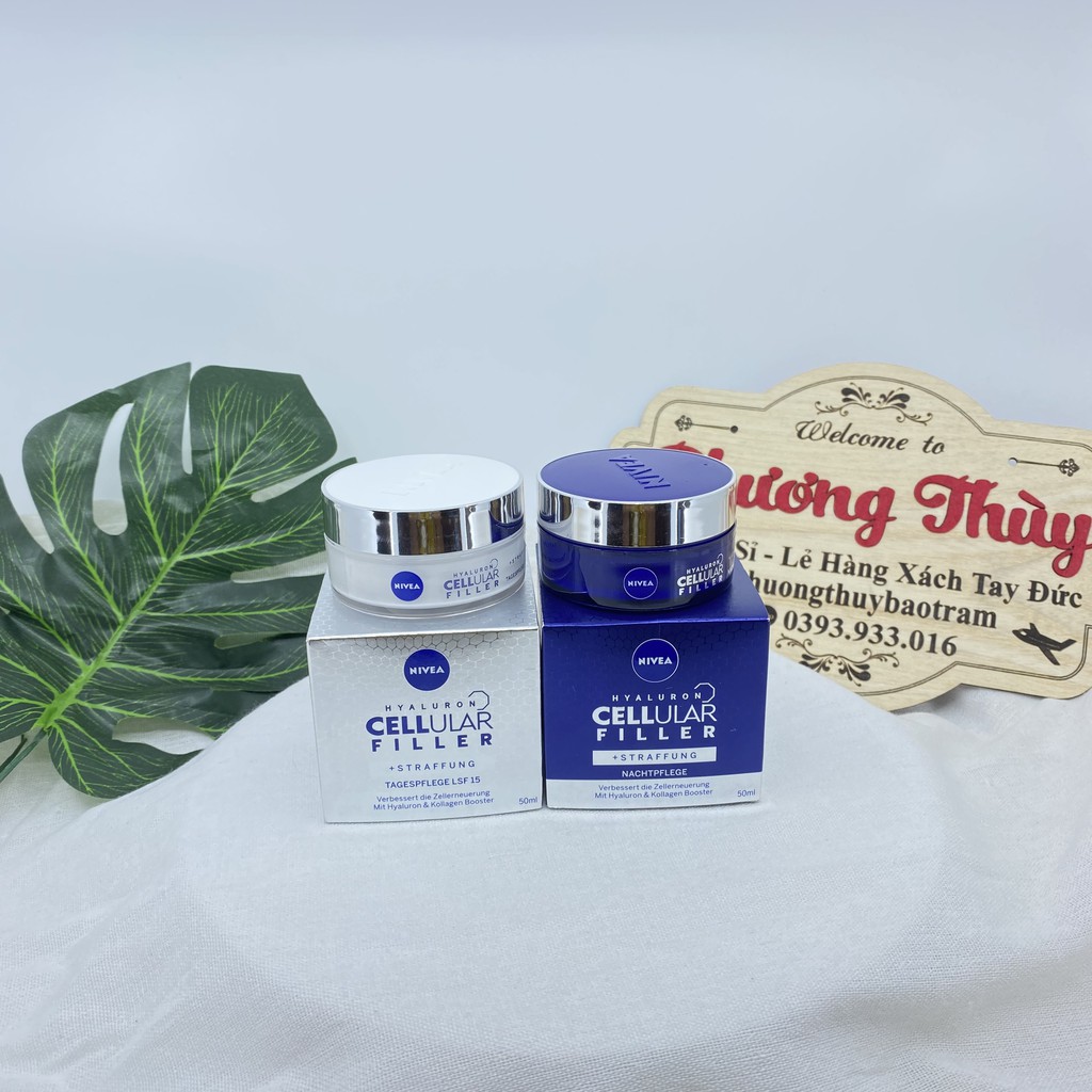 BỘ KEM DƯỠNG DA NIVEA CELLULAR FILLER - HÀNG ĐỨC CHUẨN