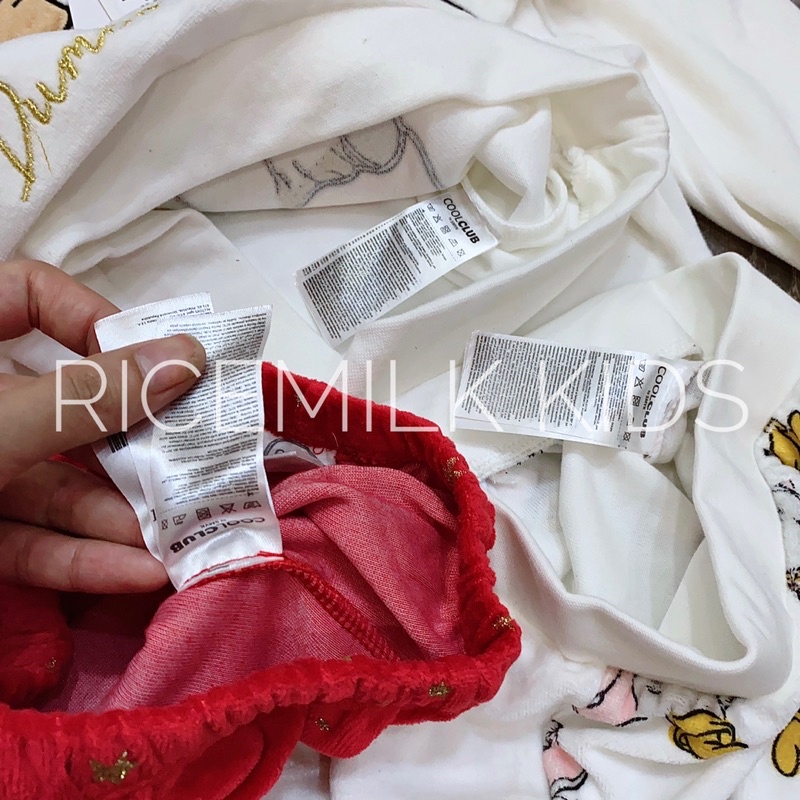 Bộ nhung cho bé hình tuần lộc và voi xuất dư xịn