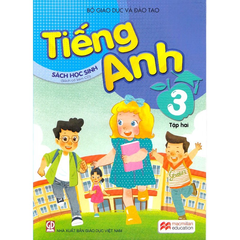 Sách - Tiếng Anh lớp 3 - Lẻ (không kèm đĩa và không có mã)