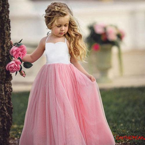 Đầm công chúa xinh xắn cho bé 2 đến 7 tuổi đi đám cưới