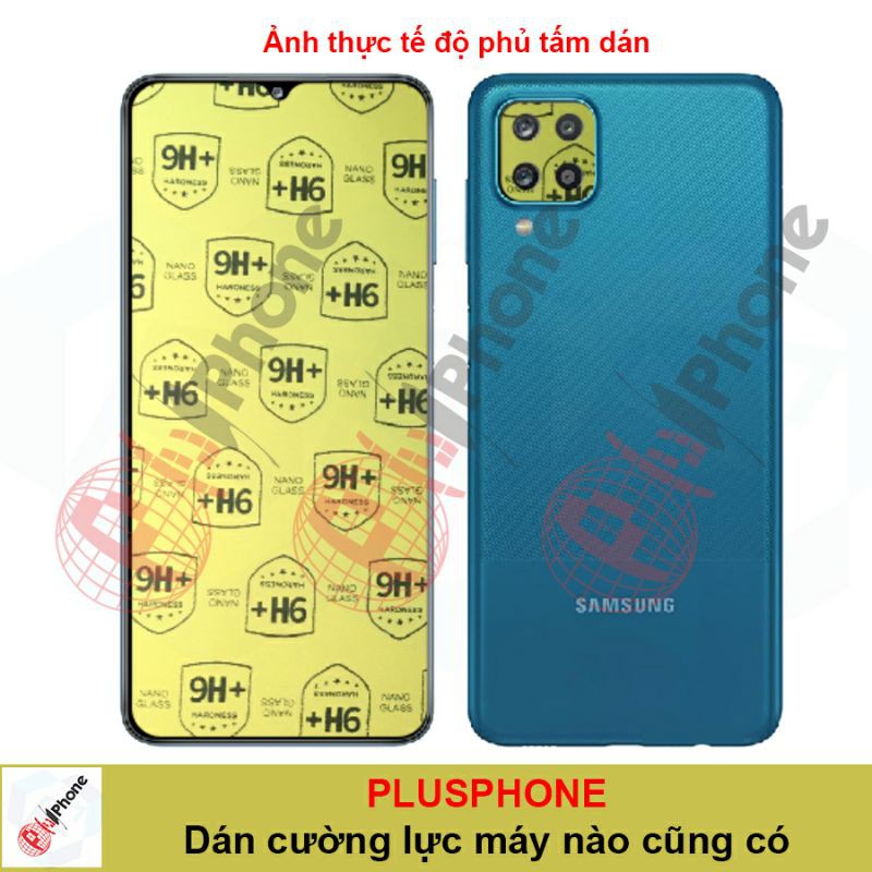 [Mã ELFLASH3 hoàn 10K xu đơn 20K] Dán cường lực dẻo nano Samsung A12