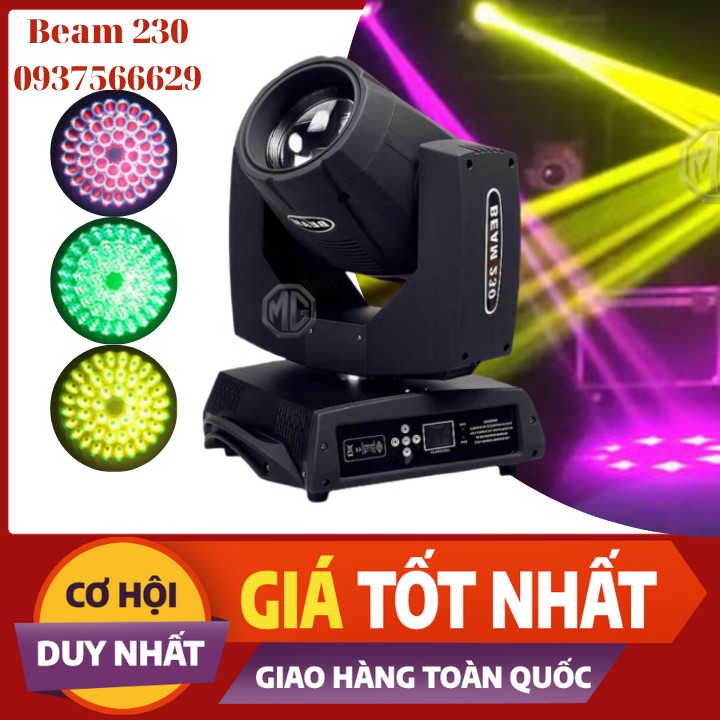[ SALE OFF ] Beam 230 Bóng Osram 7R.  Dùng Cho Sân Khấu Chuyên Nghiệp, Bar, Clup &amp; Nhà Hàng Tiệc Cưới.