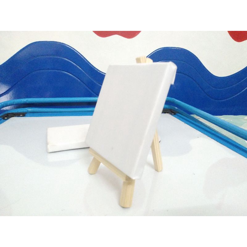 Toan vẽ tranh 10x10 kèm giá đỡ tranh canvas giá vẽ mini