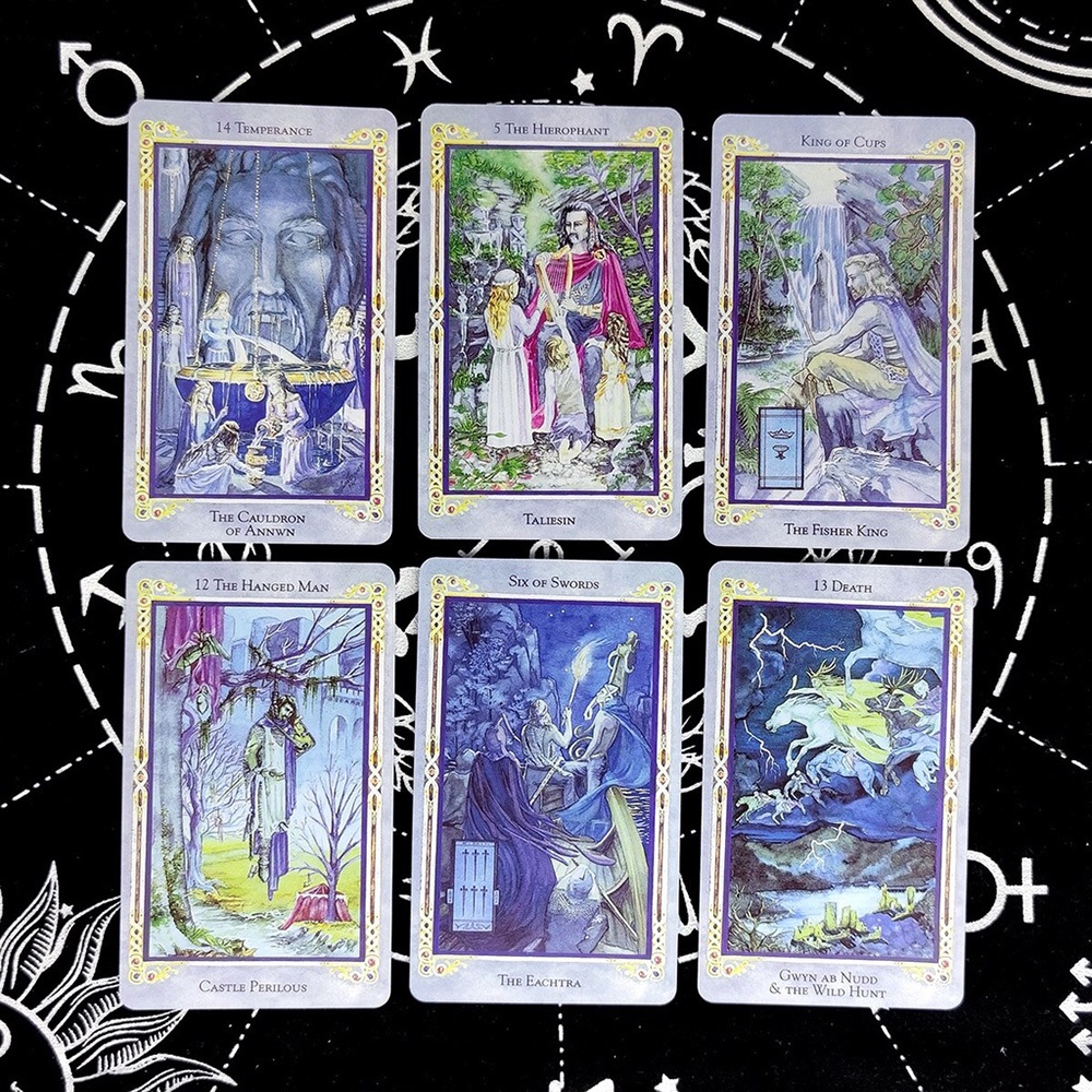 Bài Tarot Legend The Arthurian Tarot 78 Lá Tặng Đá Thanh Tẩy E14