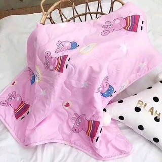 Mền cotton đũi mềm mịn cho bé - du lịch tiện dụng