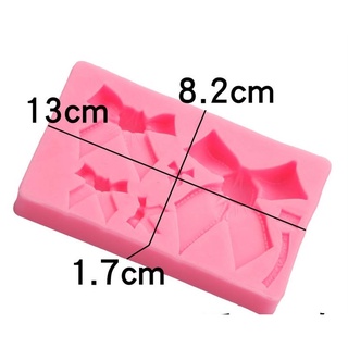 Khuôn Silicone Nơ 2cm 3cm 5cm 7cm 8cm