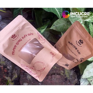 1000 túi zip giấy kraft - In túi zip giấy kraft - Kích thước túi zip giấy kraft : 15x22cm