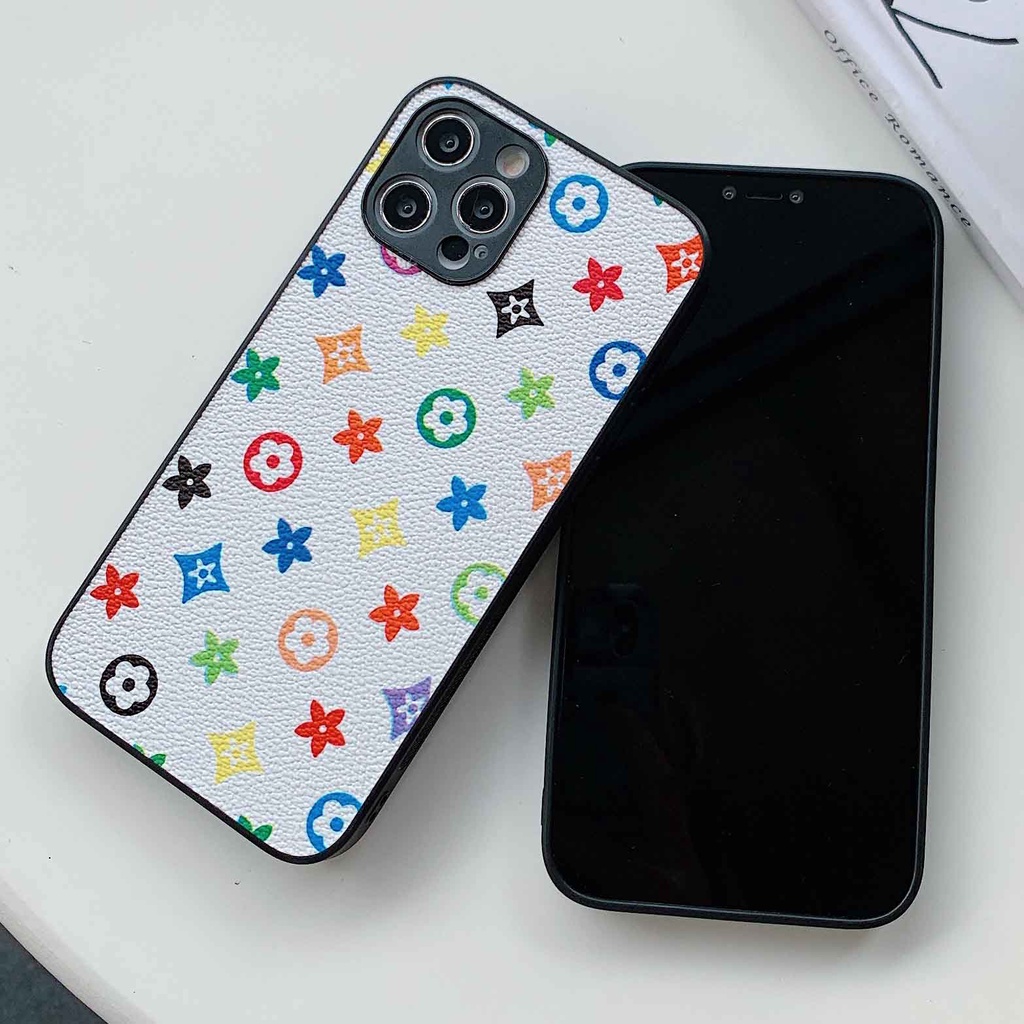 Ốp Điện Thoại Da Nhiều Màu Thời Trang Cho iPhone 13promax 12 11 xsmax xr xs 7P