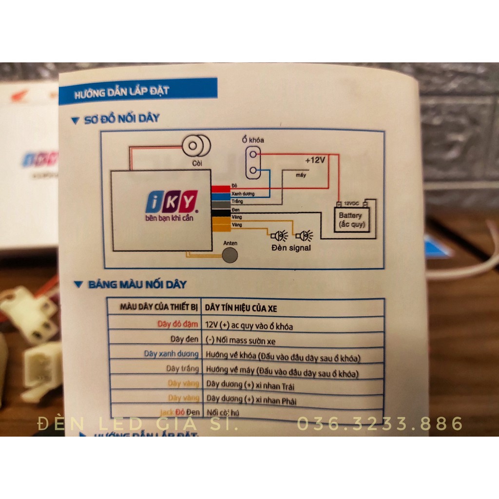 Chống Trộm Ikey Found cho Tất cả dòng xe