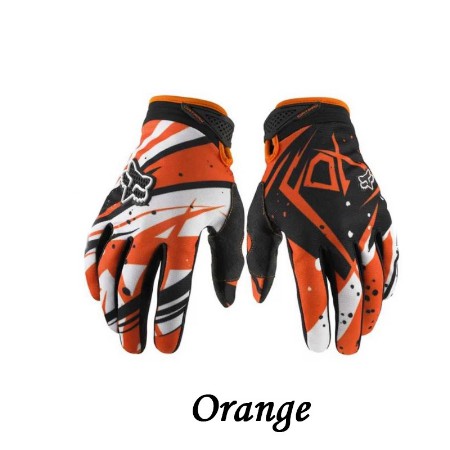 Găng tay lái xe mô tô đua chuyên dụng màu cam