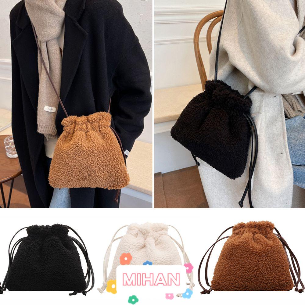 Túi Xách Đeo Vai Bằng Lông Mềm MIHAN1 Dành Cho Nữ