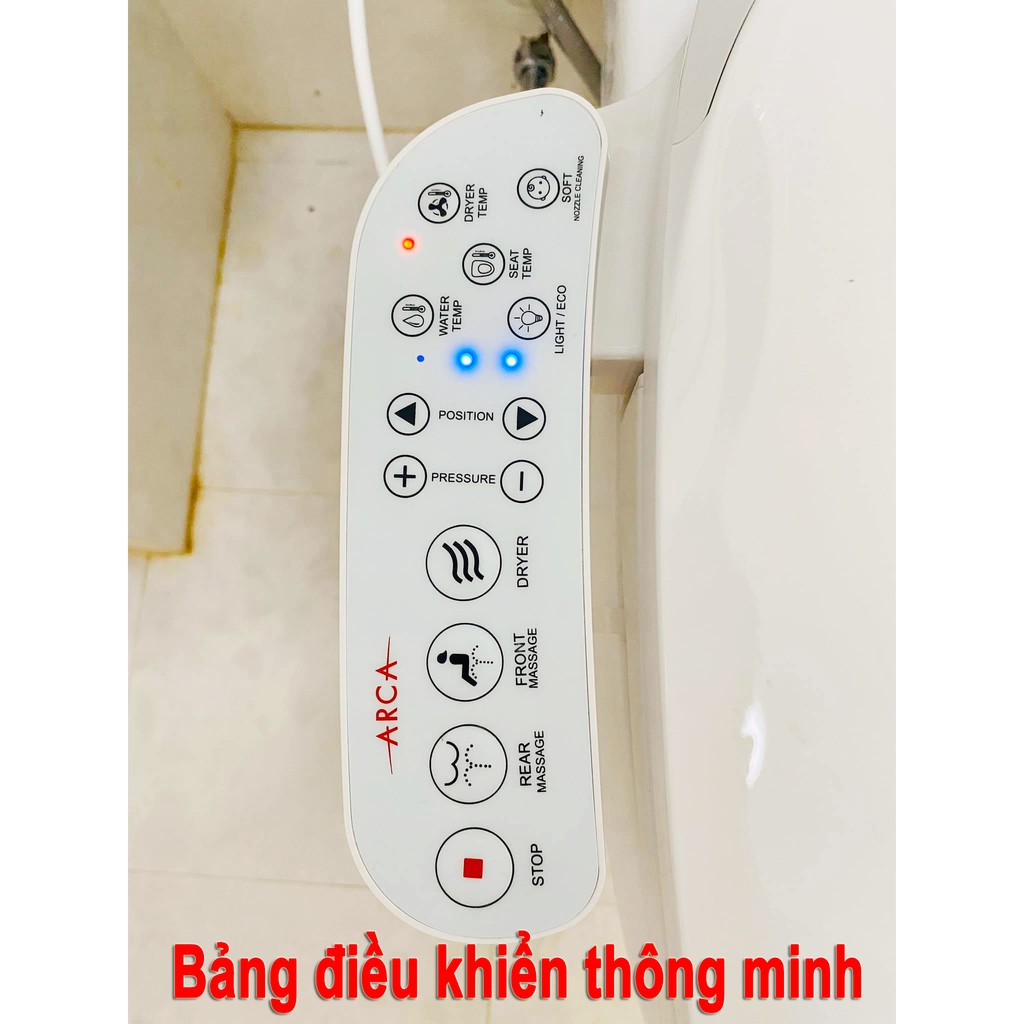 [miễn phí giao hàng] Nắp bồn cầu điện tử thông minh Arca Nhật Bản, đầy đủ chức năng hiện đại, bảo hành 3 năm