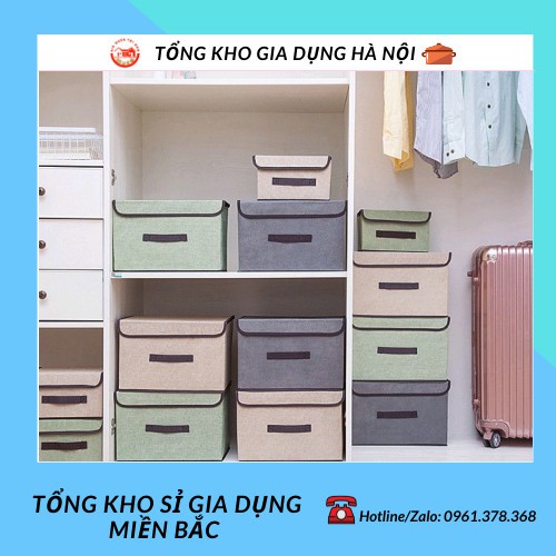 [❌XẢ KHO❌] ComBo 2 Hộp Vải Đựng Đồ Tiện Lợi, Thùng Đựng Quần Áo Đa Năng 88188