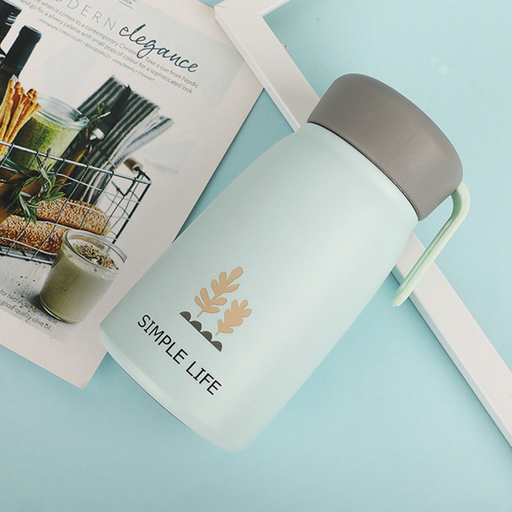 THERMOS Bình Nước Giữ Nhiệt Bằng Thép Không Gỉ 304 Dung Tích 350ml Hình Thú Dễ Thương