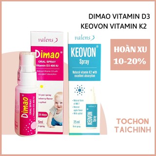Dimao Vitamin D3 + Keovon Vitamin K2