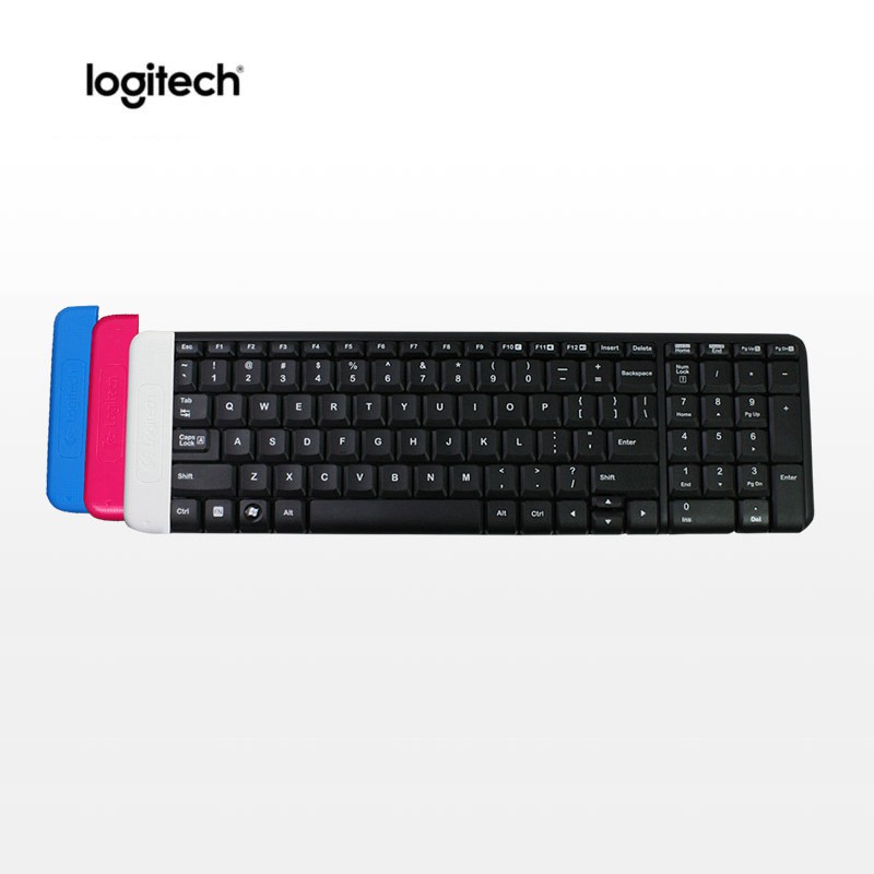 Logitech K230 Wireless USB Standard Keyboard Mini 2.4G Wireless Keyboard and Unified Receiver