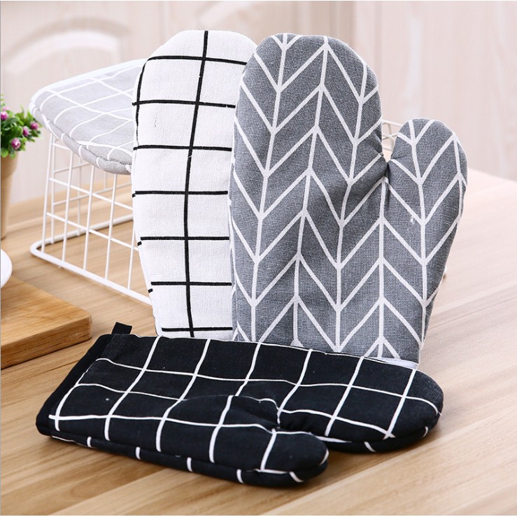 Bao tay carô chống nóng (giá bán 1 cái)