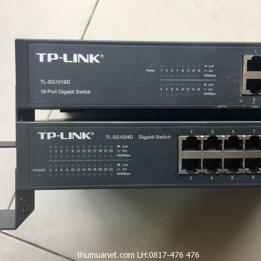 Switch TP Link 16 và 24 port chuẩn gigabit