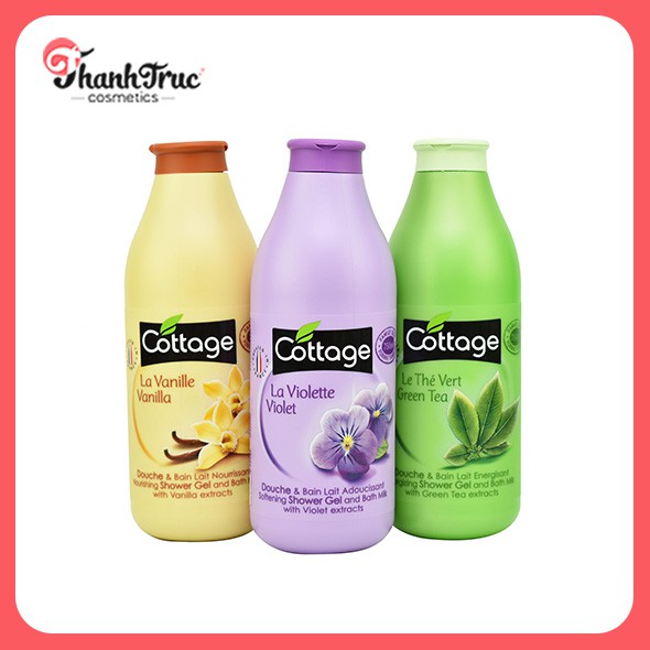 Sữa Tắm Cottage Pháp 750ml