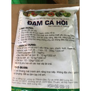 Phân bón ĐẠM CÁ HỒI gói 1kg