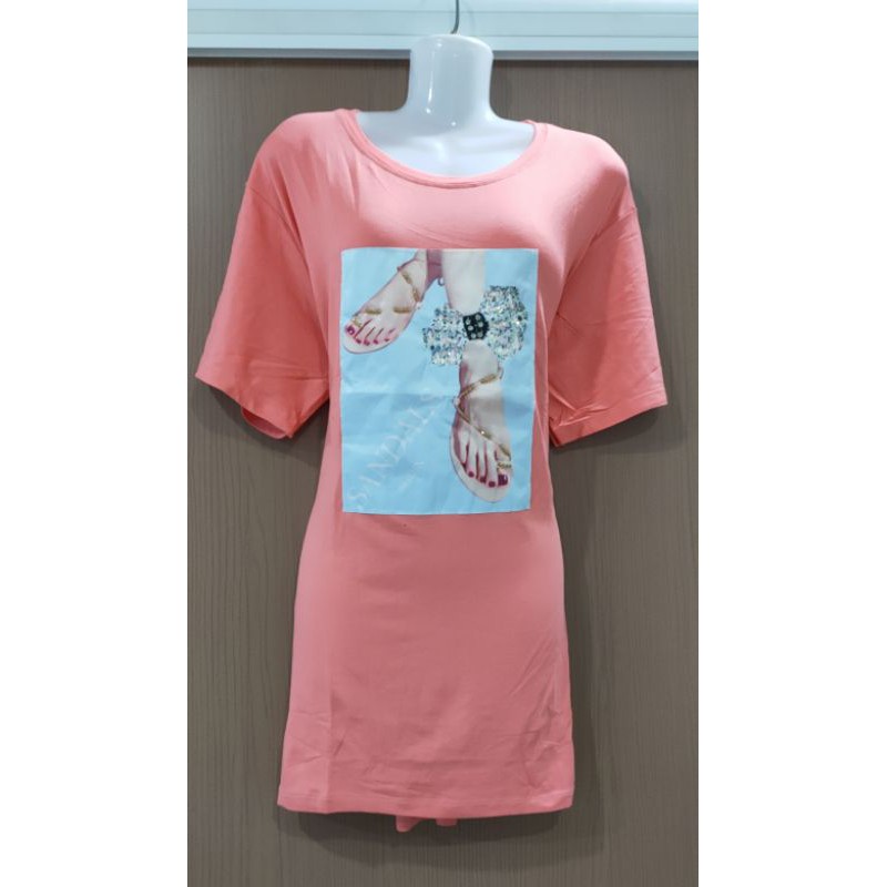 Áo thun cotton đính đá bao đẹp