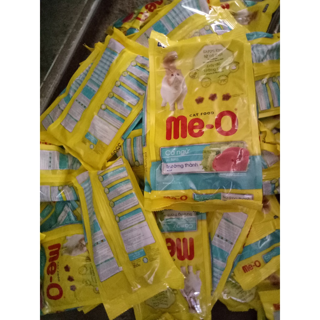Thức Ăn Cho Mèo Hạt Me-O 350g Dành Cho Mèo Trưởng Thành Trên 12 Tháng Tuổi Đủ Vị