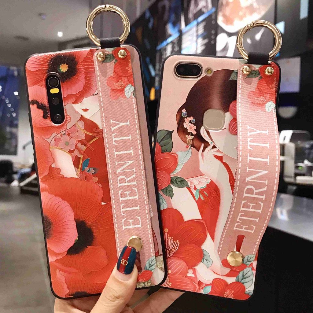 Ốp lưng mềm độc đáo cho Samsung Galaxy A50S A30 A30S A10 A20 M20 A50 A70 S9 S8 Note 10 S10 Plus S10E 9 8 Cheongsam
