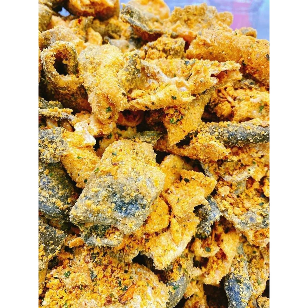 DA CÁ SẤY TRỨNG MUỐI HỘP 250G đồ ăn vặt Sài thành, vừa ngon vừa rẻ