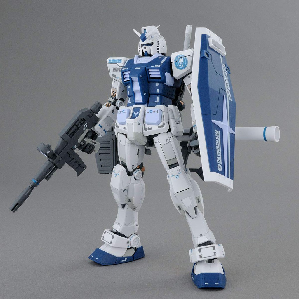 Bandai Mô Hình MG RX-78-2 Gundam Base Color The Gundam Base Limited 1/100 Master Grade Đồ Chơi Lắp Ráp Anime Nhật