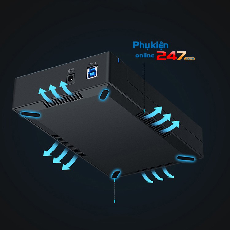 Box đựng ổ cứng PC HDD 3.5 Sata to USB 3.0 làm ổ cứng di động | BigBuy360 - bigbuy360.vn