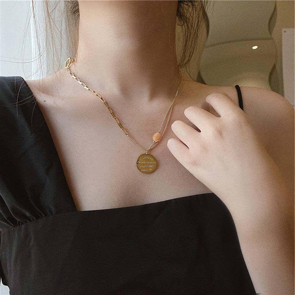 Dây Chuyền Mặt Đá Quý Phong Cách Vintage Cho Nữ|Vòng Cổ Choker Thời Trang Cá Tính Cho Nữ