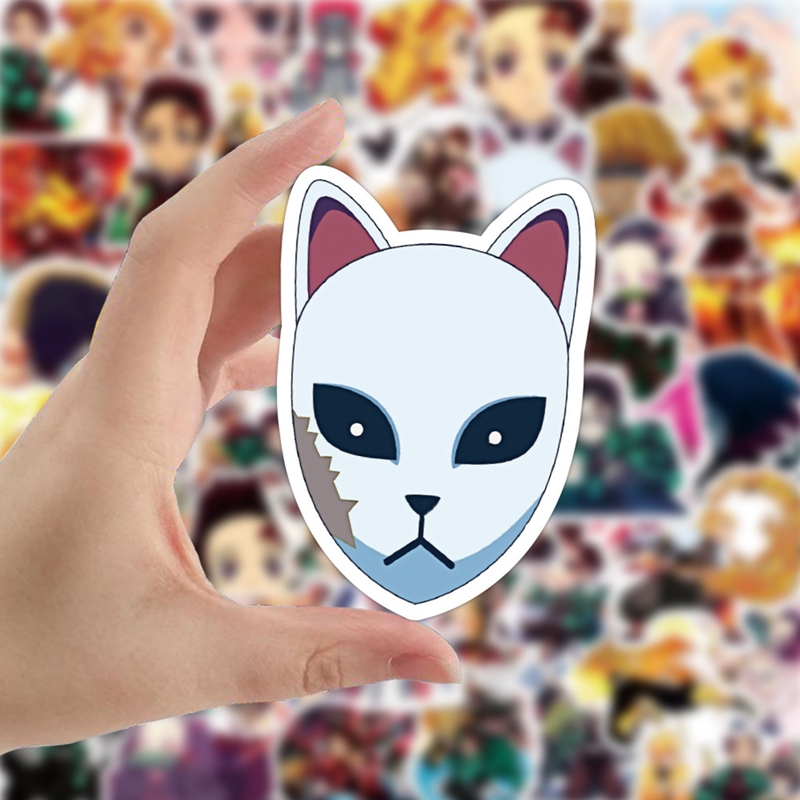Tmdbyx Bộ 50 Miếng Dán Trang Trí Hình Nhân Vật Anime Xinh Xắn