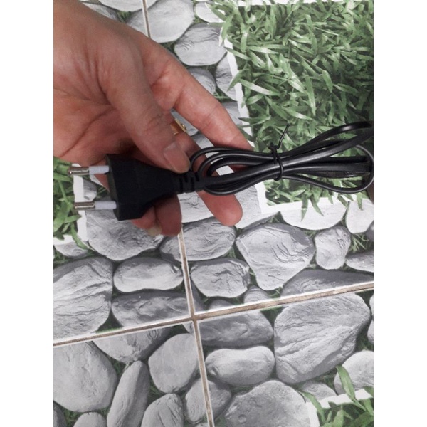 Com bo 2 dây nguồn liền phích cắm điện