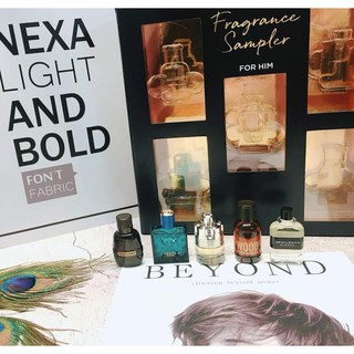 Set Nước Hoa Macy's Fragrance Sampler For Him