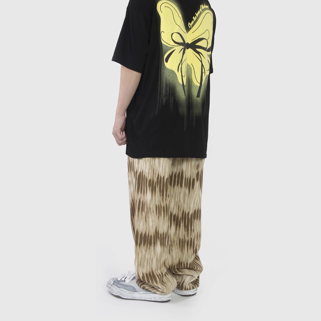 Quần Striped Vàng