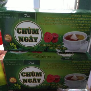 Trà túi lọc chùm ngây xạ đen linh chi ( hộp 20 gói).