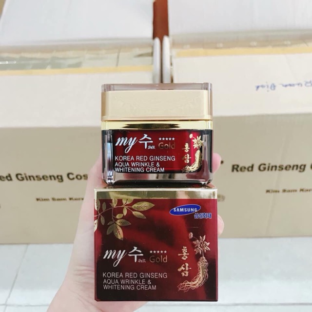 KEM HỒNG SÂM MY GOLD HÀN QUỐC