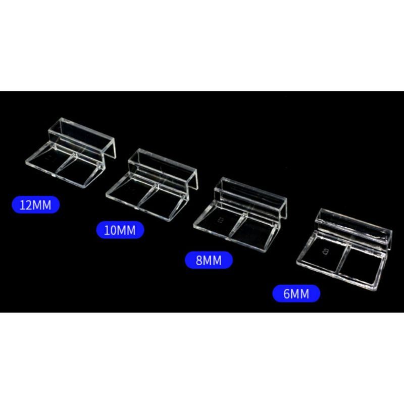 KẸP ĐỠ KÍNH DÀNH CHO KÍNH BỂ CÁ 6MM-8MM-10MM-12MM - GIÁ ĐỠ NẮP BỂ CÁ