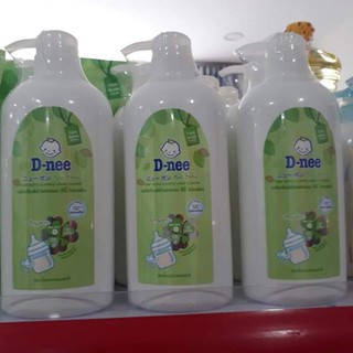 (Mẫu mới) Nước rửa bình sữa Dnee dạng chai 620ml