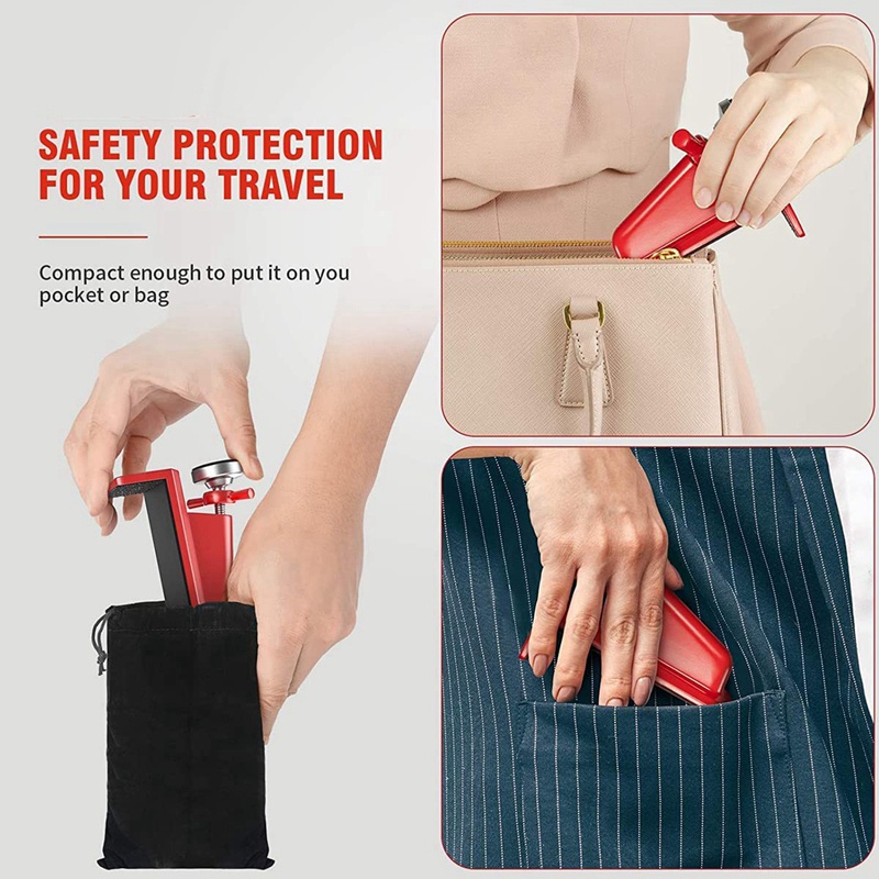 Ổ Khóa Cửa Tự Động Có Báo Động Tiện Dụng Khi Đi Du Lịch